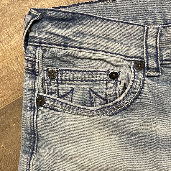 True Religion Light Blue Women Jeans relaxed skinny - Picture 3 of 14